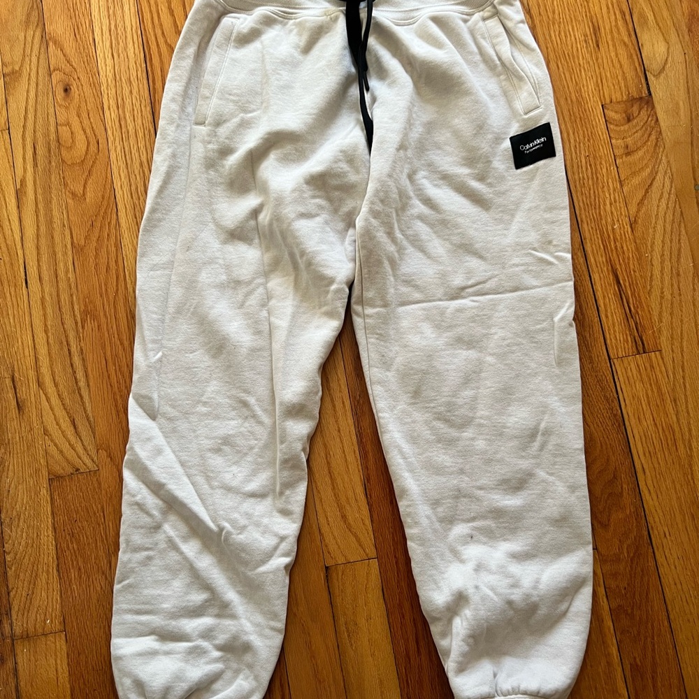 Calvin Klein Cream Lounge Pants
